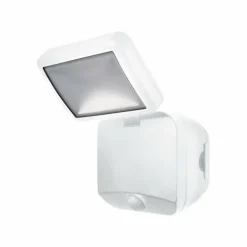 Applique murale d'extérieur LEDVANCE Battery Blanc, 1 lumière, Détecteur de mouvement