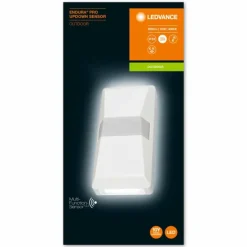 Applique murale d'extérieur LEDVANCE ENDURA® Blanc, 1 lumière, Détecteur de mouvement
