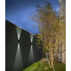 Applique murale d'extérieur LEDVANCE ENDURA® Gris, 1 lumière, Détecteur de mouvement