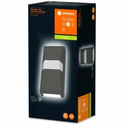 Applique murale d'extérieur LEDVANCE ENDURA® Gris, 1 lumière, Détecteur de mouvement