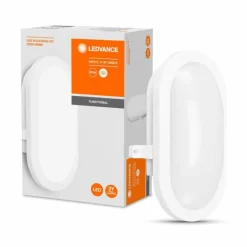 Applique murale d'extérieur LEDVANCE BULKHEAD Blanc, 1 lumière
