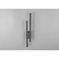Applique murale d'extérieur Trio Tawa LED Anthracite, 2 lumières