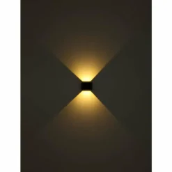 Applique murale d'extérieur Globo SOLAR LED Noir, 1 lumière