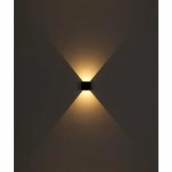 Applique murale d'extérieur Globo VERONIKA LED Noir, 1 lumière