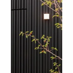 Applique murale d'extérieur Lutec Gridy LED Blanc, 1 lumière