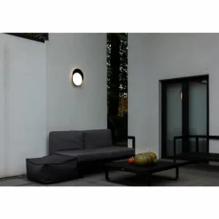 Applique murale d'extérieur Lutec Goleta LED Noir, 1 lumière