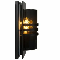Applique murale d'extérieur Lucide PRIVAS Noir, 1 lumière