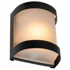 Applique murale d'extérieur Lucide BOLO Noir, 1 lumière