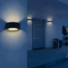Applique murale d'extérieur Globo SLICE LED Noir, 1 lumière