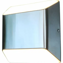 Applique murale d'extérieur Lutec Flyod LED Acier inoxydable, 1 lumière