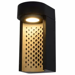 Applique murale d'extérieur Lucide KIRAN LED Noir, 1 lumière
