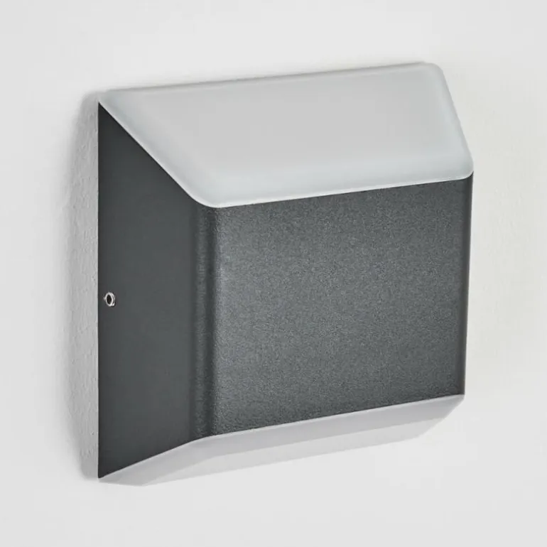 Applique murale d'extérieur Yobo LED Anthracite, 1 lumière