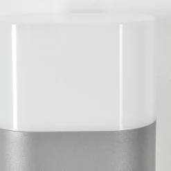 Applique murale d'extérieur Belerda LED Gris, 2 lumières, Détecteur de mouvement