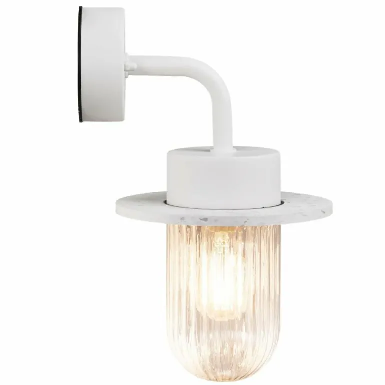 Applique murale d'extérieur Nordlux JANUKA Blanc, 1 lumière