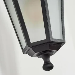 Applique murale d'extérieur Loria Noir, 1 lumière