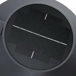 Applique murale d'extérieur Nordlux JUSTINA LED Anthracite, 1 lumière, Détecteur de mouvement