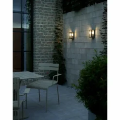 Applique murale d'extérieur Nordlux LUCHY Noir, 1 lumière