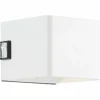 Applique murale d'extérieur Brilliant Iseo LED Blanc, 1 lumière