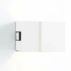 Applique murale d'extérieur Brilliant Iseo LED Blanc, 1 lumière