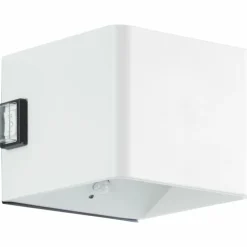 Applique murale d'extérieur Brilliant Iseo LED Blanc, 1 lumière