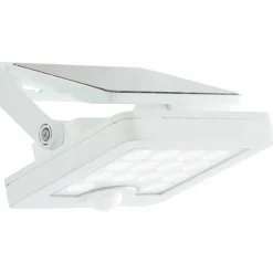 Applique murale d'extérieur Brilliant Luton LED Blanc, 1 lumière, Détecteur de mouvement