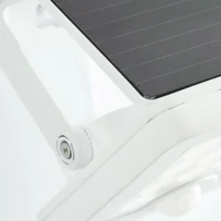 Applique murale d'extérieur Brilliant Luton LED Blanc, 1 lumière, Détecteur de mouvement