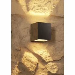 Applique murale d'extérieur LCD Acier inoxydable, 1 lumière