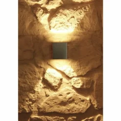 Applique murale d'extérieur LCD Acier inoxydable, 1 lumière