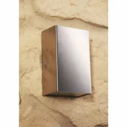 Applique murale d'extérieur LCD LED Acier inoxydable, 2 lumières