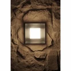 Applique murale d'extérieur Konstsmide SANREMO LED Acier inoxydable, Transparent, 9 lumières