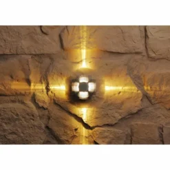Applique murale d'extérieur Konstsmide Monza LED Acier inoxydable, 1 lumière