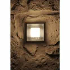 Applique murale d'extérieur Konstsmide LED Acier inoxydable, Gris, Transparent, 6 lumières