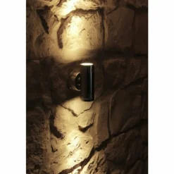 Applique murale d'extérieur Konstsmide Monza LED Aluminium, Acier inoxydable, 6 lumières