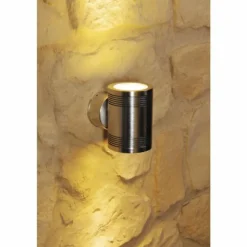 Applique murale d'extérieur Konstsmide Monza LED Aluminium, Acier inoxydable, 1 lumière
