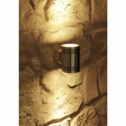 Applique murale d'extérieur Konstsmide Monza LED Aluminium, Acier inoxydable, 1 lumière