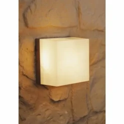 Applique murale d'extérieur Konstsmide SANREO Acier inoxydable, Gris, Blanc, 1 lumière