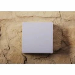 Applique murale d'extérieur Konstsmide SANREO Acier inoxydable, Gris, Blanc, 1 lumière