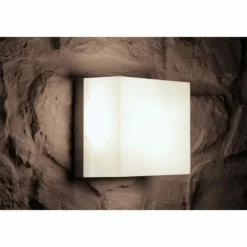 Applique murale d'extérieur Konstsmide SANREO Acier inoxydable, Gris, Blanc, 1 lumière