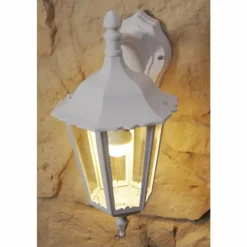 Applique murale d'extérieur Konstsmide FIRENZE Transparent, Blanc, 1 lumière