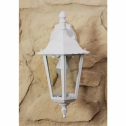 Applique murale d'extérieur Konstsmide FIRENZE Transparent, Blanc, 1 lumière