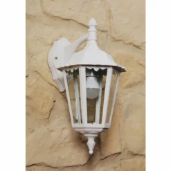 Applique murale d'extérieur Konstsmide FIRENZE Transparent, Blanc, 1 lumière