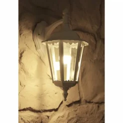 Applique murale d'extérieur Konstsmide FIRENZE Transparent, Blanc, 1 lumière