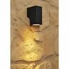 Applique murale d'extérieur Konstsmide MONZA Anthracite, Noir, 1 lumière