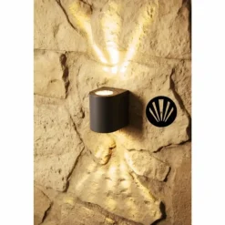 Applique murale d'extérieur Nordlux CANTO LED Gris, 2 lumières