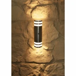 Applique murale d'extérieur Konstsmide MODENA Acier inoxydable, 2 lumières