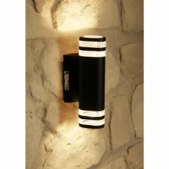 Applique murale d'extérieur Konstsmide Modena Noir, 2 lumières