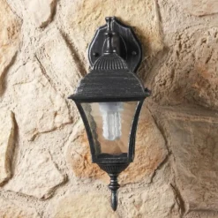 Applique murale d'extérieur Rabalux Toscana Noir