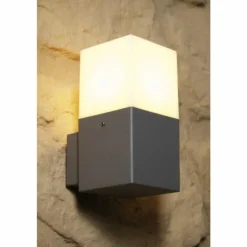 Applique murale d'extérieur Trio HUDSON Acier inoxydable, 1 lumière