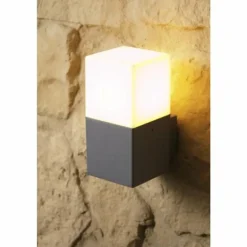 Applique murale d'extérieur Trio HUDSON Acier inoxydable, 1 lumière