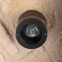 Applique murale d'extérieur LED Lutec FOCUS Anthracite, 1 lumière